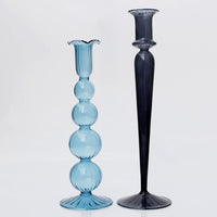 Sage Black Candleholder