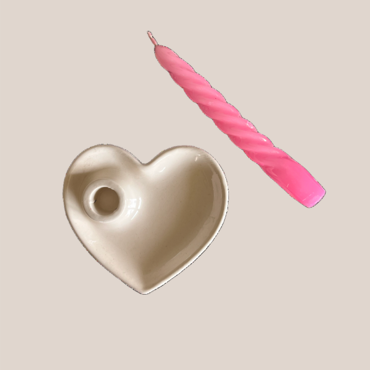 Heart Shaped Candleholder