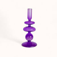 Glass Candleholder