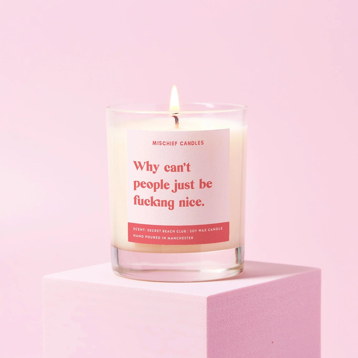 'Why can't people just be fucking nice' Gift